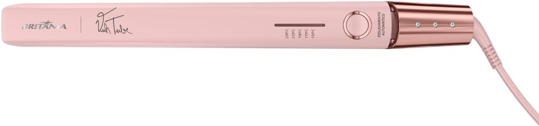 Prancha Britânia Viih Tube Bivolt 230°C Chapas em Titanium BPR04 - Image 14