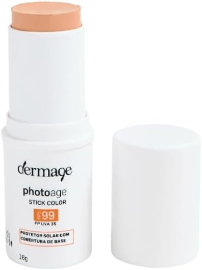 Photoage Stick Incolor, Filtro Solar em Bastão, FPS99 e FPUVA34, Proteção UVA e UVB, 12g