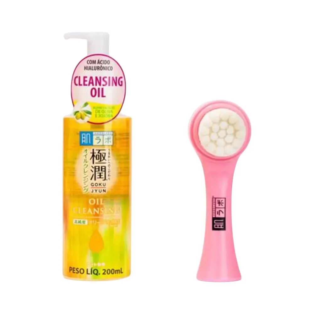 Kit Limpeza Hada Labo com Massageador Facial