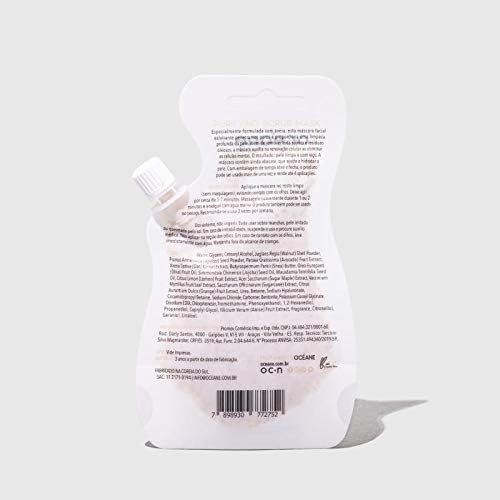 Océane Máscara Facial Esfoliante de Aveia e Abacate - Purifying Scrub Mask 35ml - Image 5