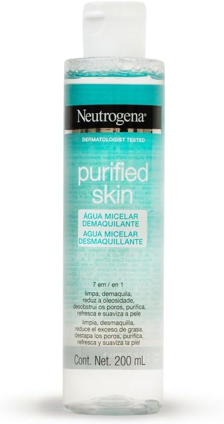 Neutrogena Água Micelar Demaquilante Purified Skin, 200ml