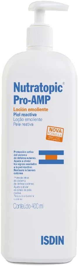 ISDIN Loção Corporal para Pele Sensível Nutratopic Pro-AMP - 400ml