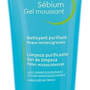 Sébium Gel Moussant - Gel de Limpeza Purificante Antioleosidade, Bioderma, 100 Ml