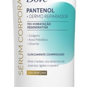 Dove Sérum Hidratante Corporal sem Perfume Pantenol + Dermo Reparador 180ml