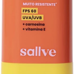 Sallve Protetor Solar em Bastão FPS60 15g