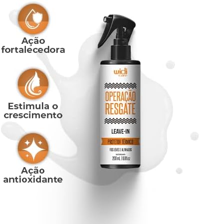 Widi Care Finalizador Leave-in Protetor Térmico Operação Resgate 200ml - Image 4