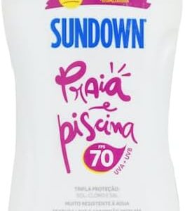 Protetor Solar Corpo e Rosto SUNDOWN® Praia e Piscina FPS 70, 200mL