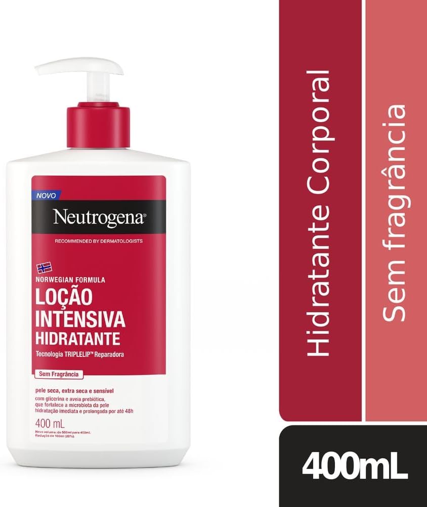 Neutrogena Hidratante Corporal Intensivo Norwegian, Sem Fragrância, 400ml - Image 2