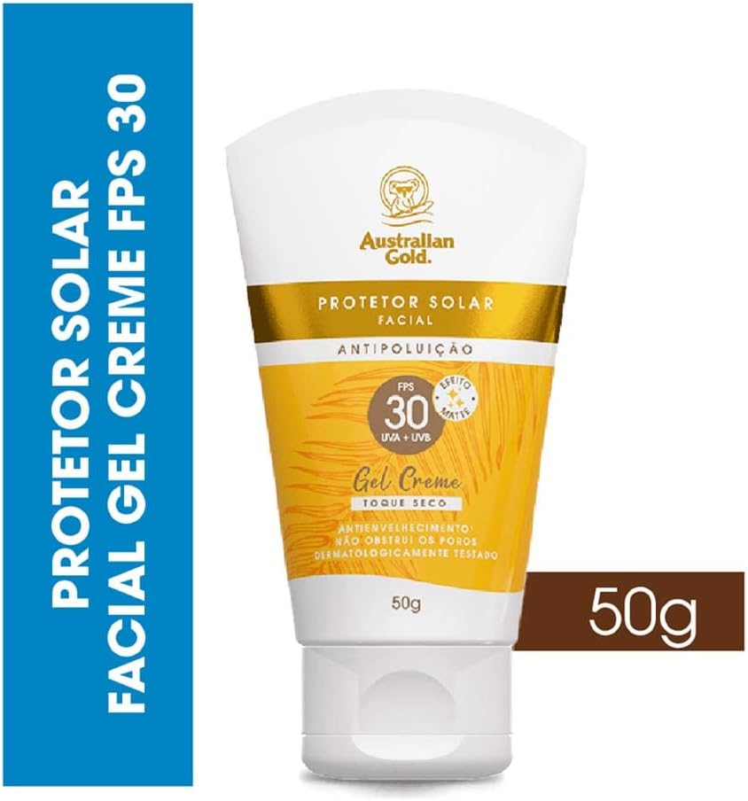 Australian Gold Protetor Solar Facial Gel Creme Fps 30 50Gr, Australian Gold - Image 2