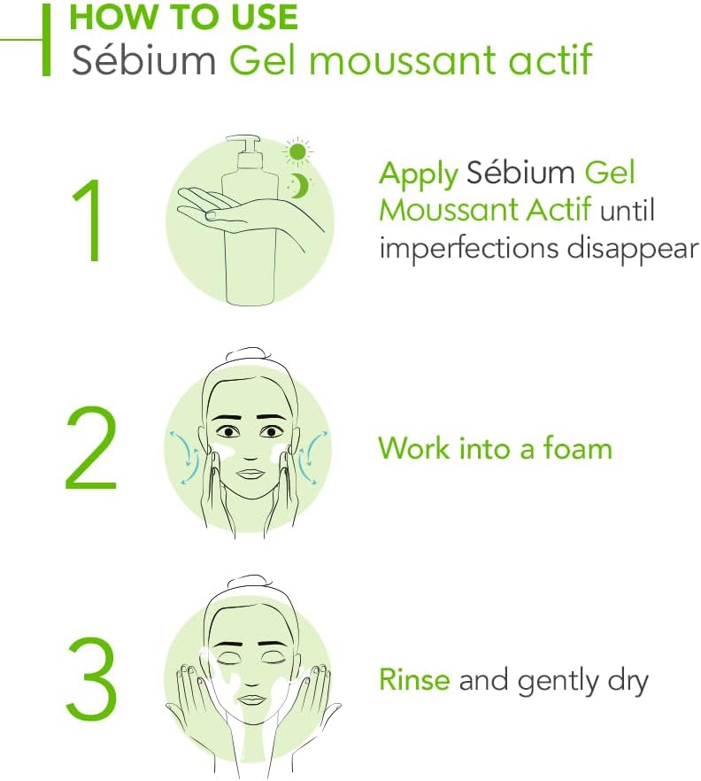Sébium Gel Moussant Actif 200Ml, Bioderma - Image 4