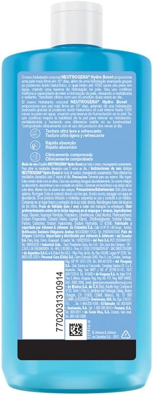 Neutrogena Hidratante Corporal Hydro Boost Water Gel, 400ml - Image 7