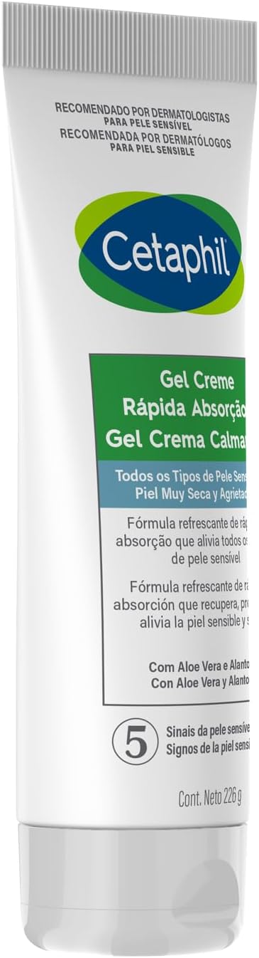 Cetaphil Gel Creme Rápida Absorção Com Aloe Vera 226/453g - Image 8