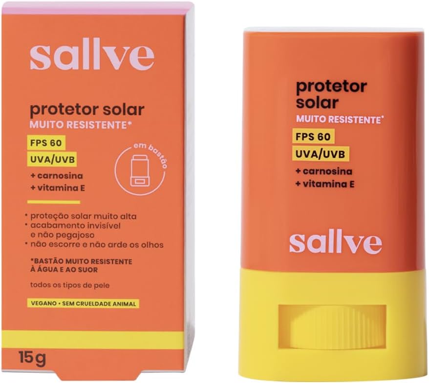 Sallve Protetor Solar em Bastão FPS60 15g - Image 2