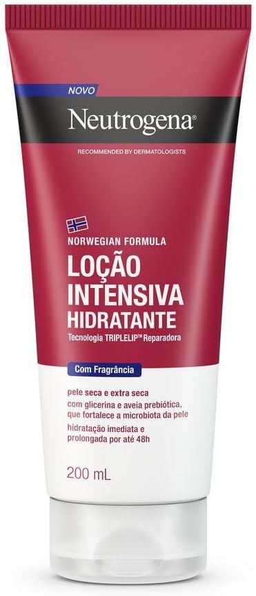 Hidratante Corporal Neutrogena Norwegian Formula Intensivo com Fragrância 200ml