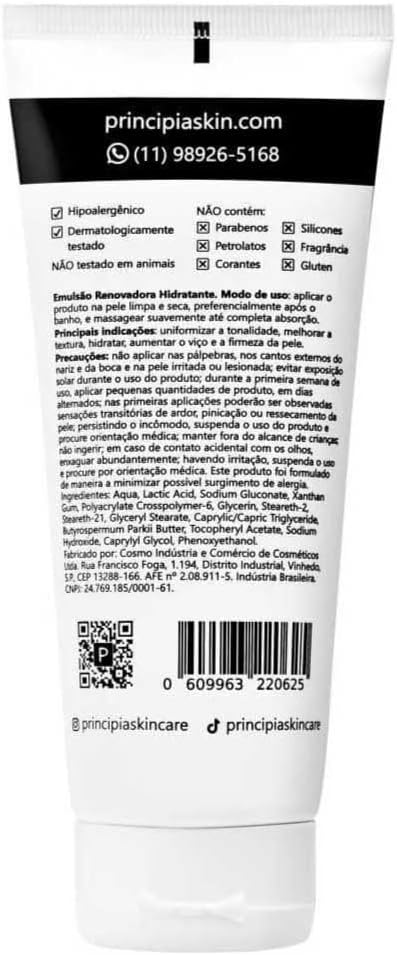 Principia, Emulsão Corporal, 10% Ácido Lático Ec-01 200ml - Image 2