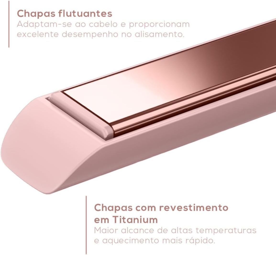 Prancha Britânia Viih Tube Bivolt 230°C Chapas em Titanium BPR04 - Image 16