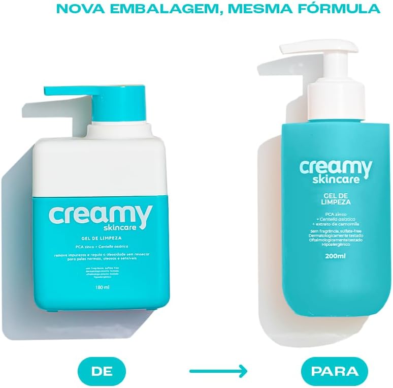 Creamy Skincare Gel de Limpeza 200ml - Image 2
