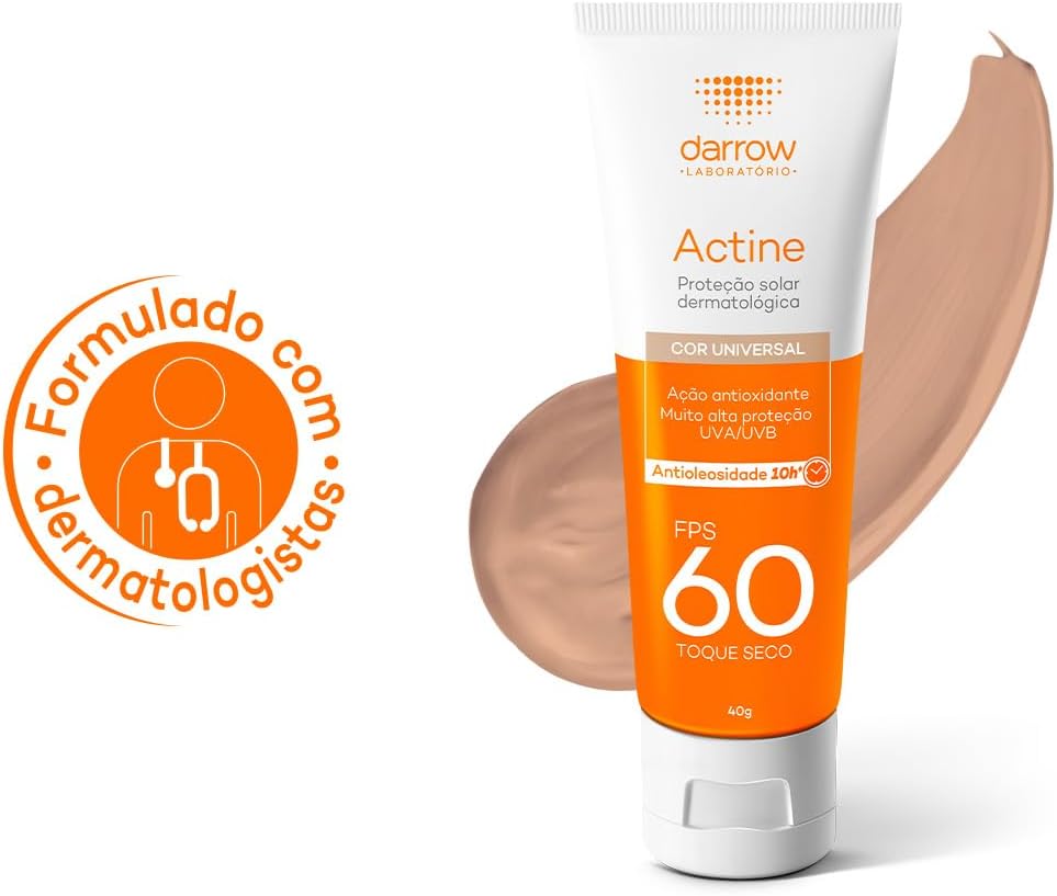 Darrow Actine Protetor Solar Fps 60 Cor Universal 40G - Image 2