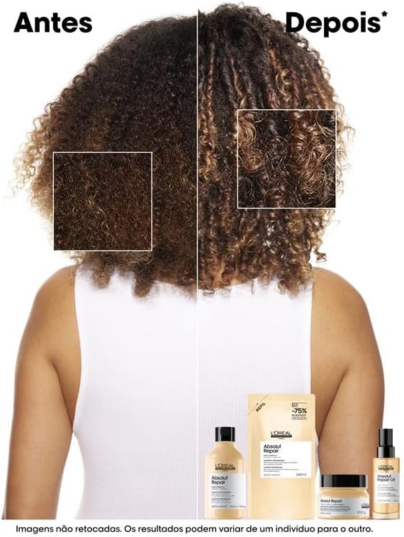 L'Oréal Professionnel Óleo 10 em 1 Absolut Repair | Multi-benefícios para cabelos secos e danificados - Image 14