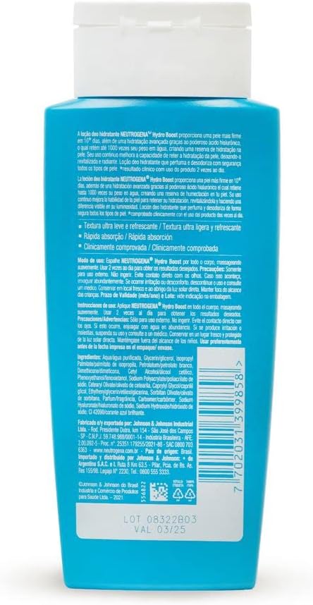 Hidratante Corporal NEUTROGENA® Hydro Boost Water Gel, 200mL - Image 3