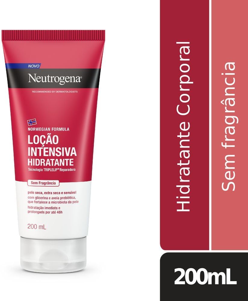 Neutrogena Norwegian Hidratante Corporal Intensivo Sem Fragrância, 200ml - Image 2