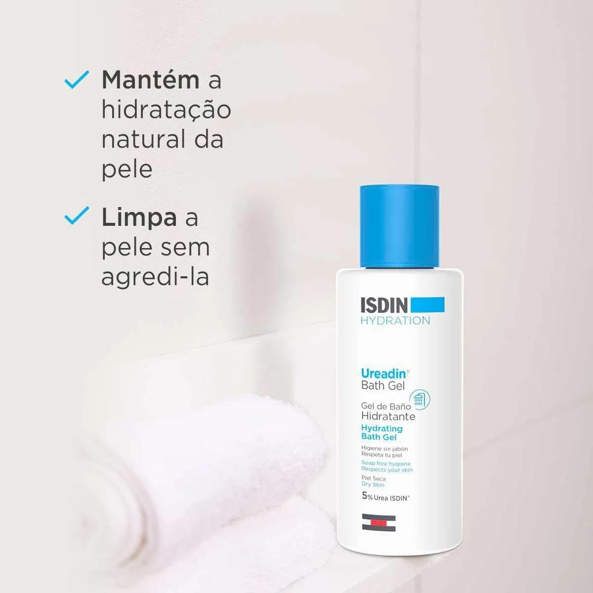Kit Loção Hidratante Corporal Isdin Ureadin 10% Ureia 400ml - Image 8