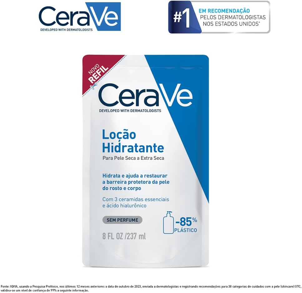 CeraVe, Loção Hidratante Corporal, com textura Fluida e Ácido Hialurônico 473g - Image 39