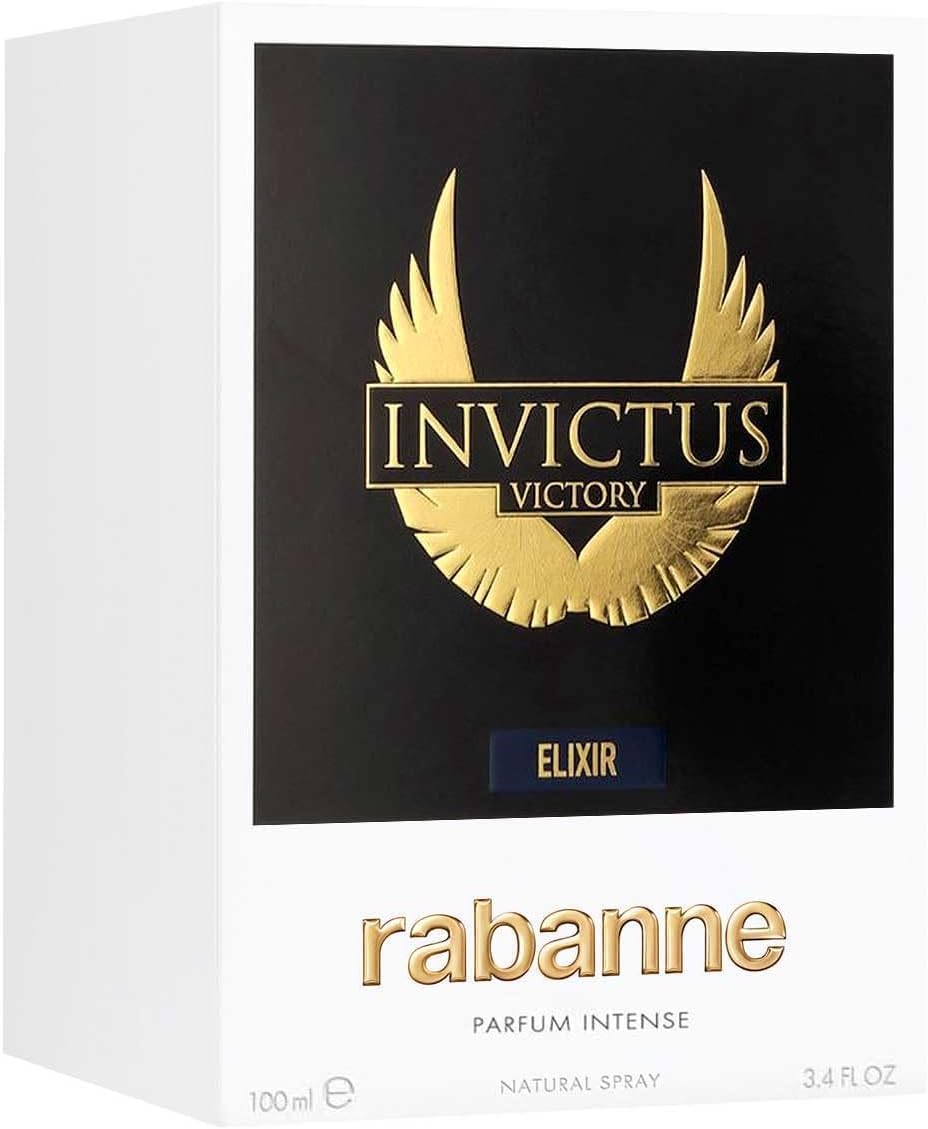 paco rabanne Invictus Victory Elixir EDP Masculino 100ml Selo Adipec - Image 4