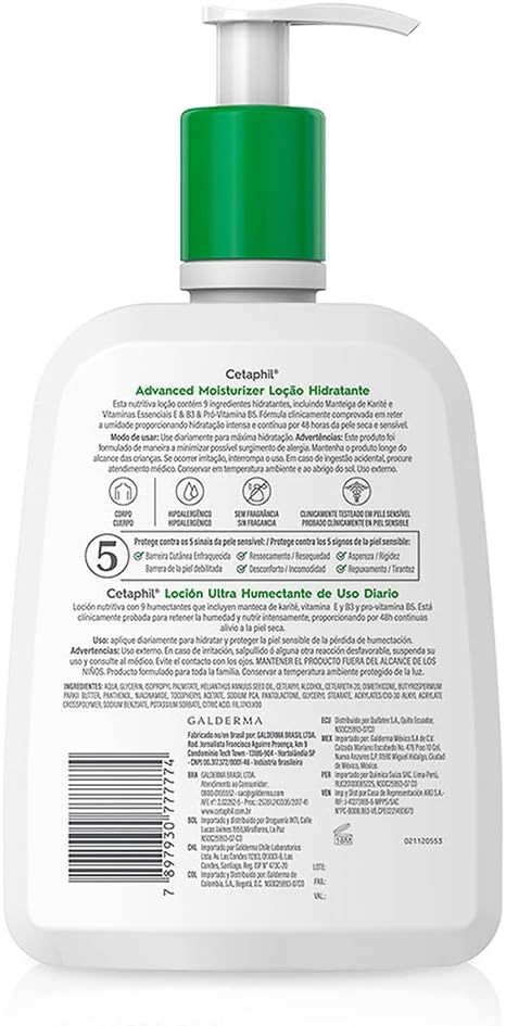 Cetaphil Loção Hidratante Advanced 473g - Image 14