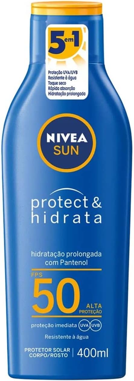 NIVEA SUN Protetor Solar Protect & Hidrata FPS 50 400ml