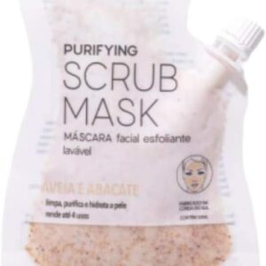 Océane Máscara Facial Esfoliante de Aveia e Abacate - Purifying Scrub Mask 35ml