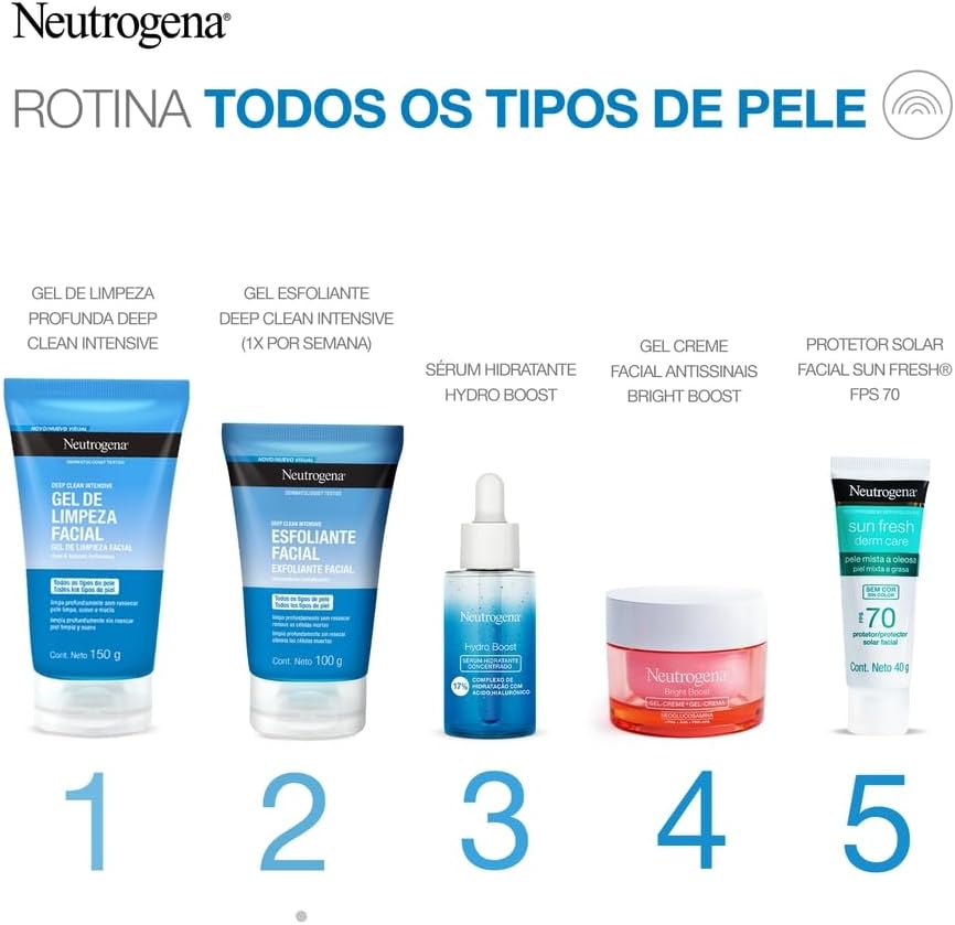 Neutrogena Gel Esfoliante Facial Deep Clean Intensive,100g - Image 7
