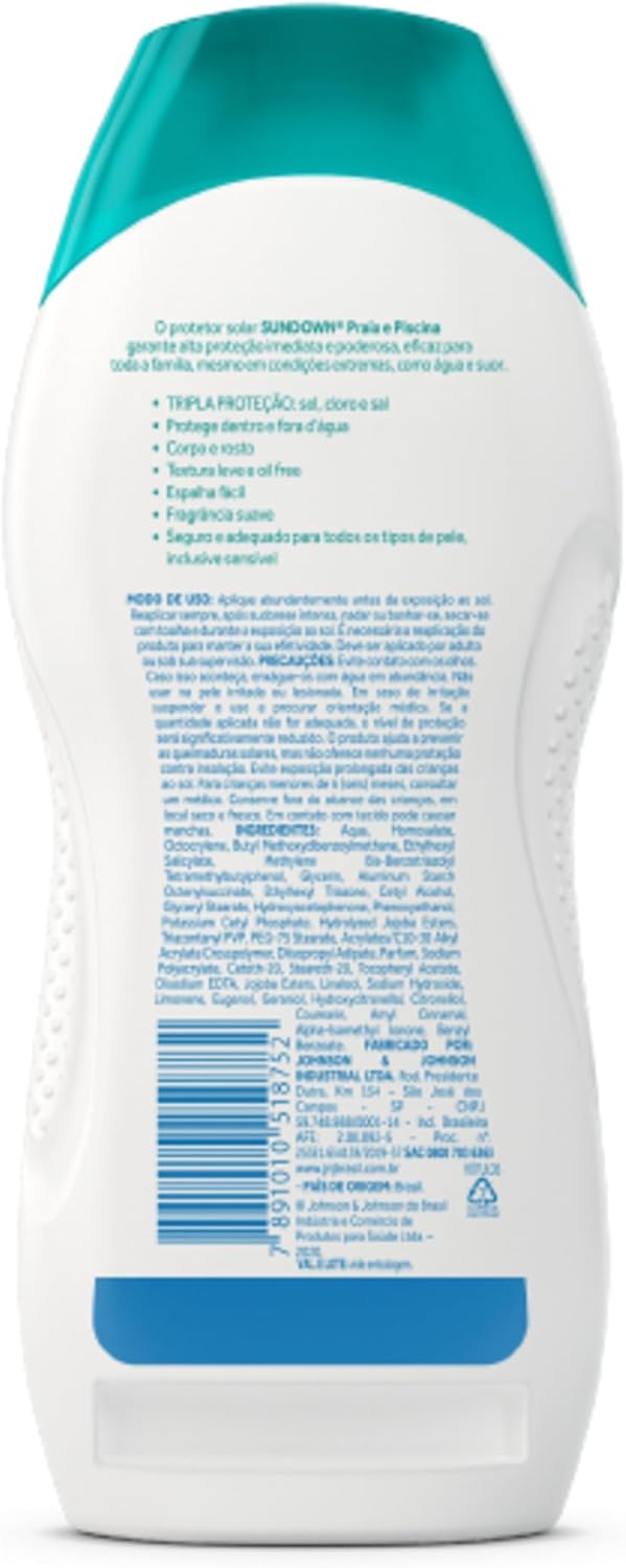 Sundown Protetor Solar Corpo e Rosto Praia e Piscina FPS 50, 120ml, 200ml e 350ml - Image 8