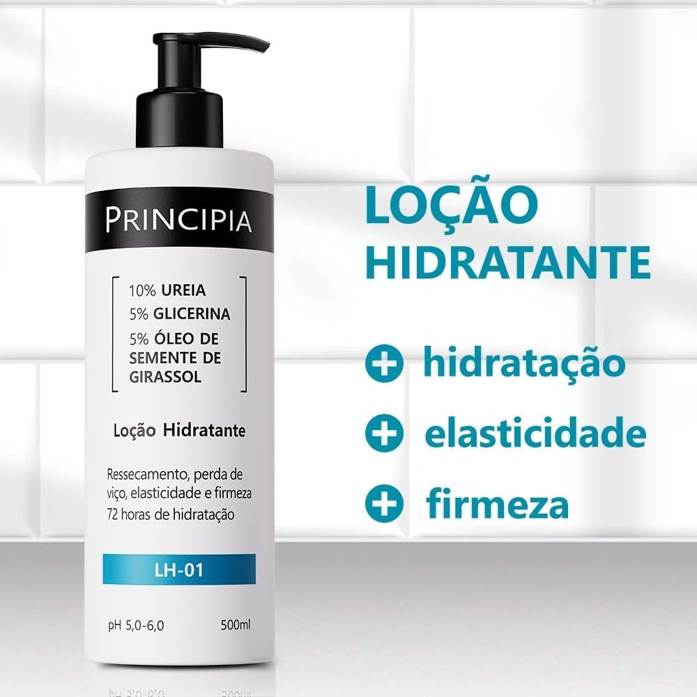 PRINCIPIA, Loção Hidratante Corporal 10% Ureia LH-01 com 500ml - Image 3