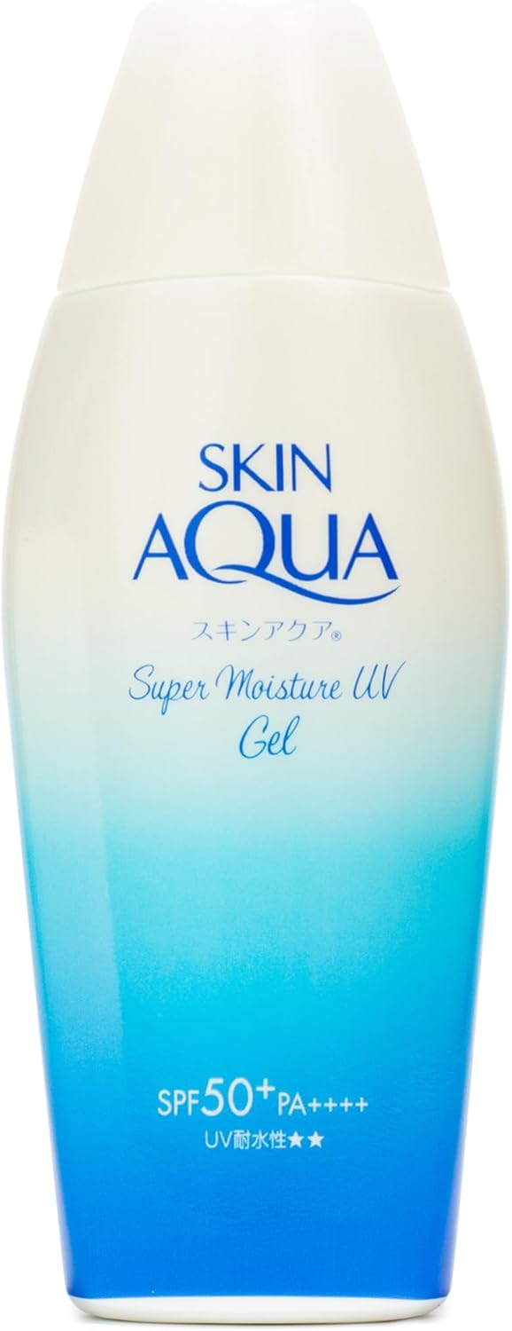 SKIN AQUA® Protetor Solar Facial UV SUPER MOISTURE GEL - FPS50 proteção UVA e UVB 110g