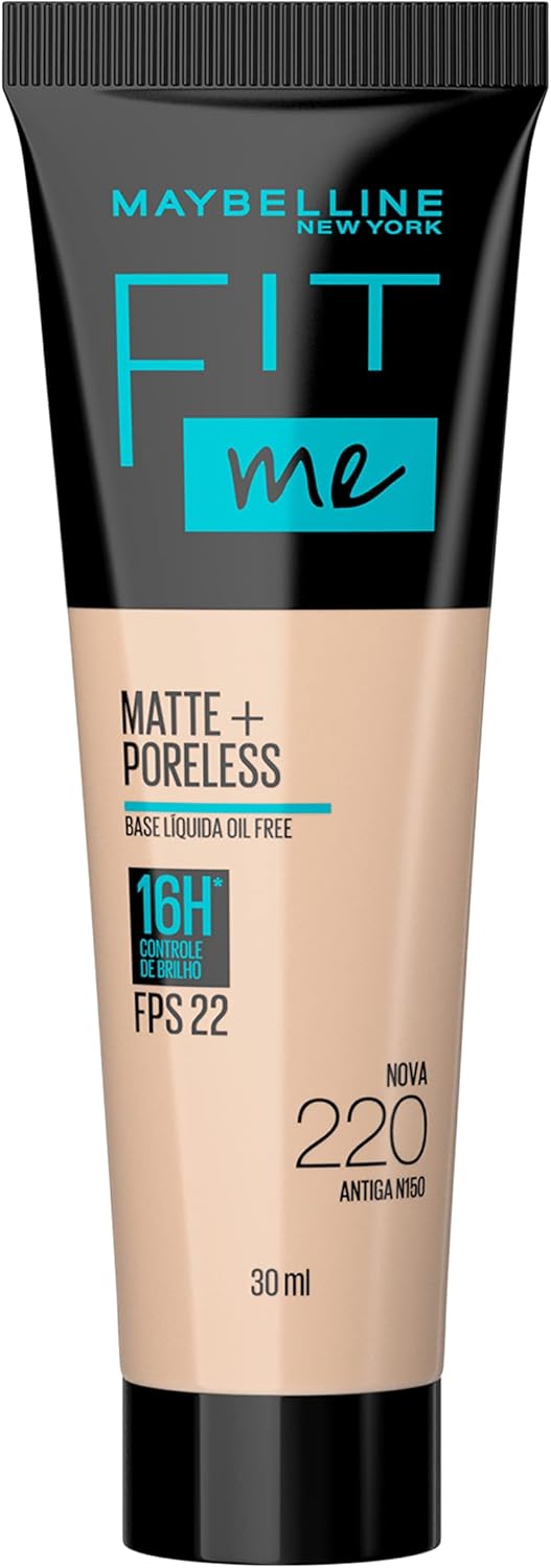 Base Líquida Maybelline NY Fit Me Matte FPS 22, 30ml - Image 10