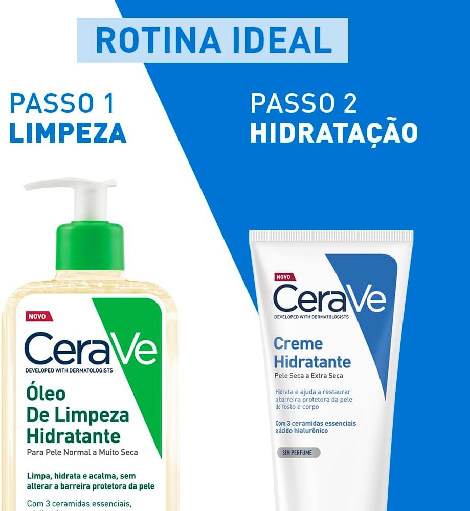 CeraVe, Creme Hidratante Corporal, com textura Cremosa e Ácido Hialurônico 50g - Image 5