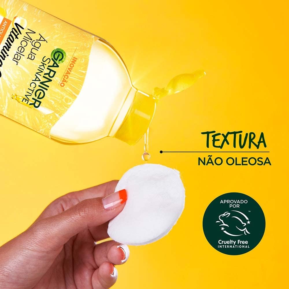 Garnier SkinActive, Água Micelar Antioleosidade com Vitamina C, 400ml - Image 3