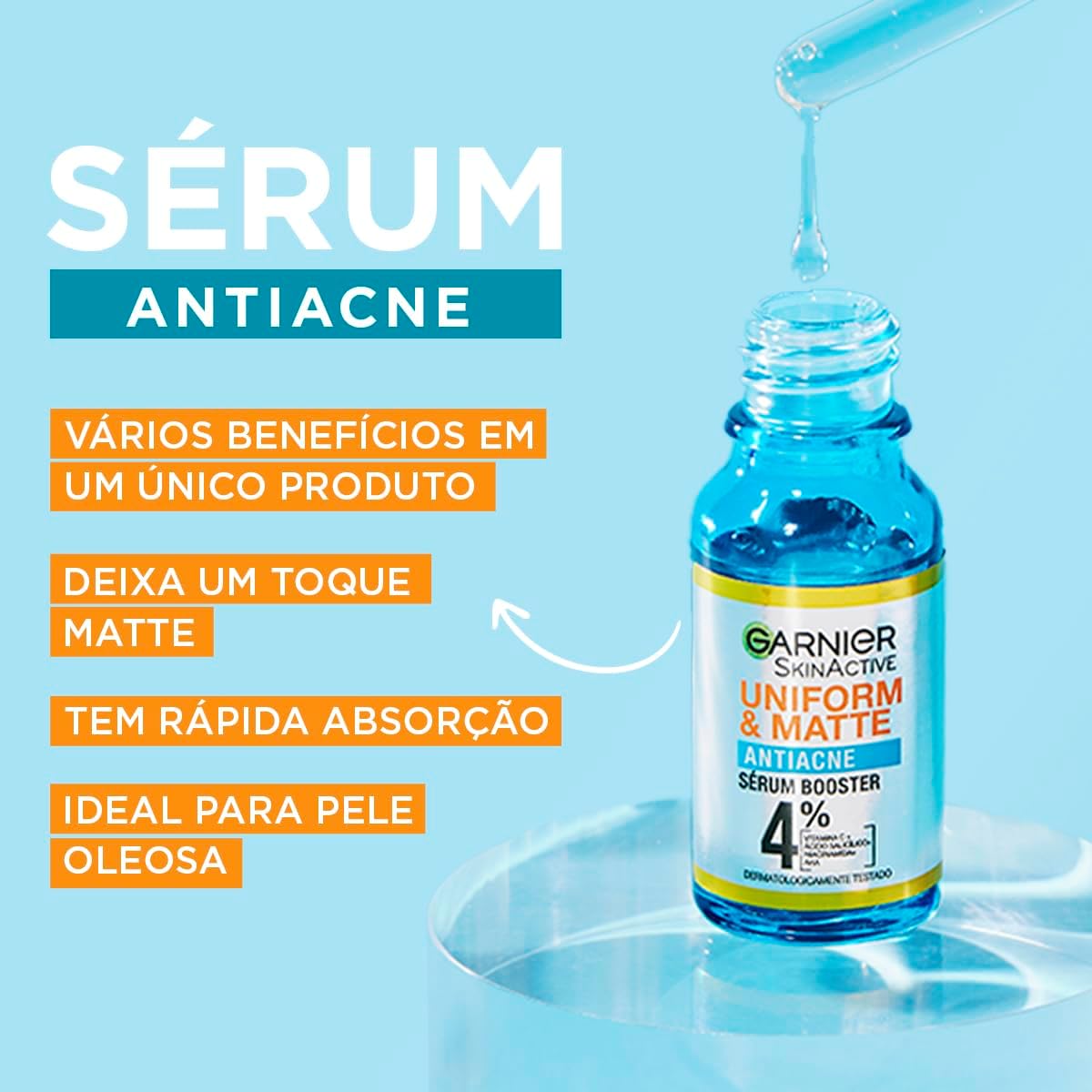 Garnier Sérum Facial Antiacne 15ml - Image 4