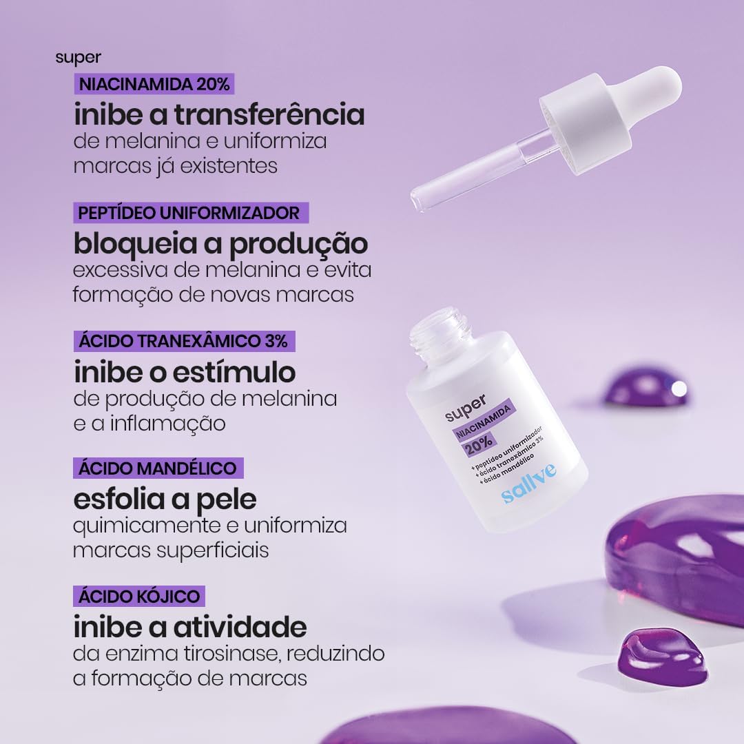 Sallve Super Niacinamida 20% 30ml - Image 4
