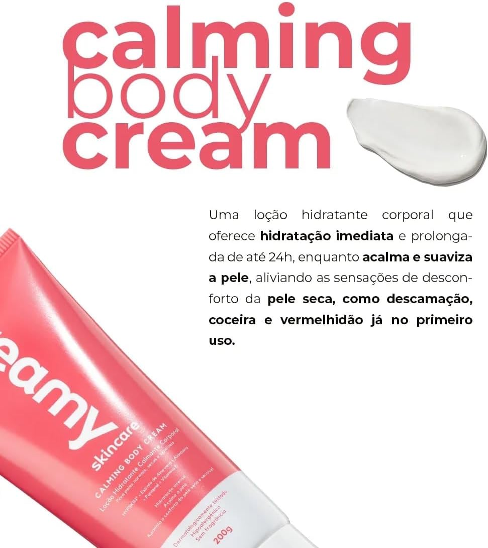 Creamy Skincare Calming Body Cream 200g - Image 3
