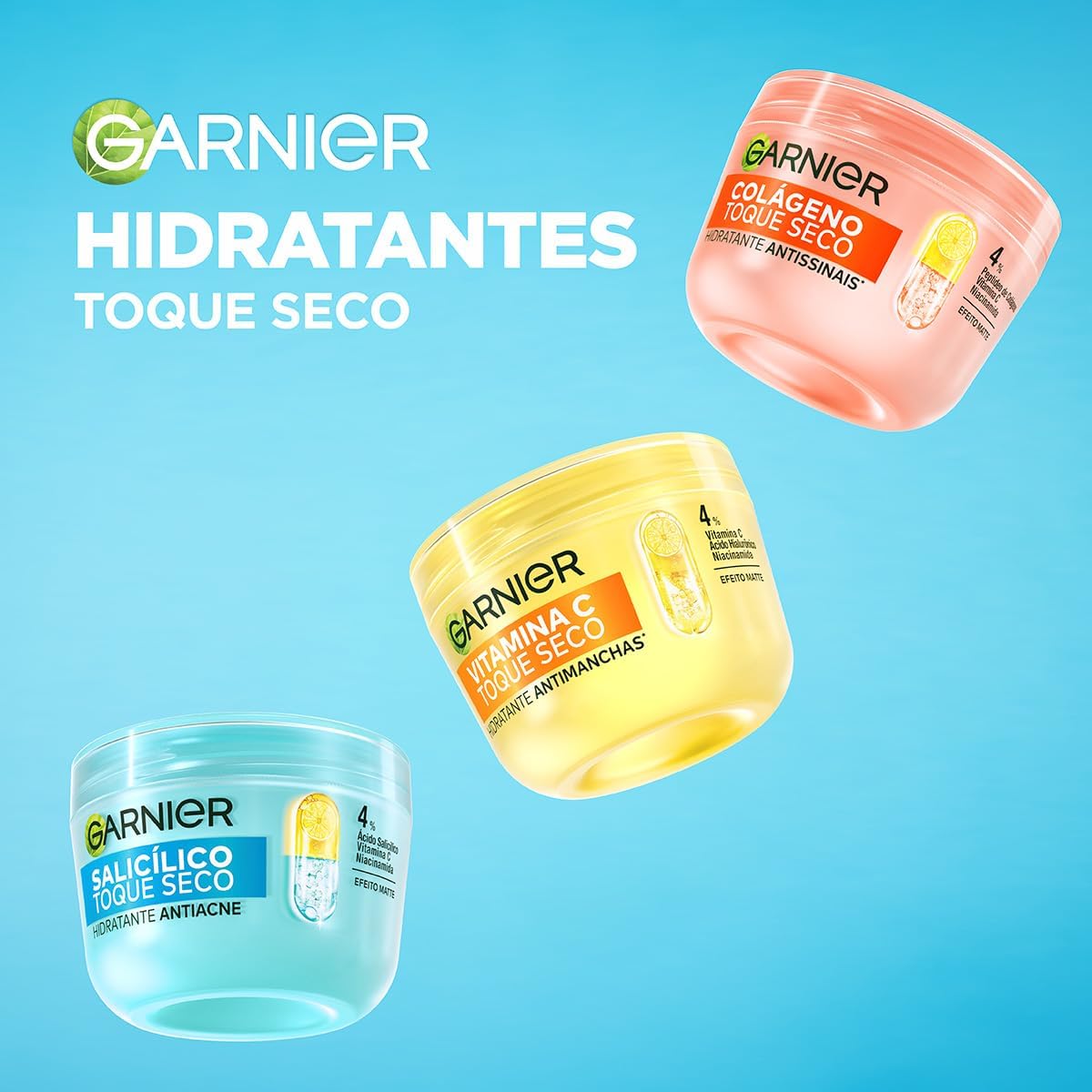 Garnier Hidratante Facial Antiacne Toque Seco com Ácido Salicílico 85g - Image 8