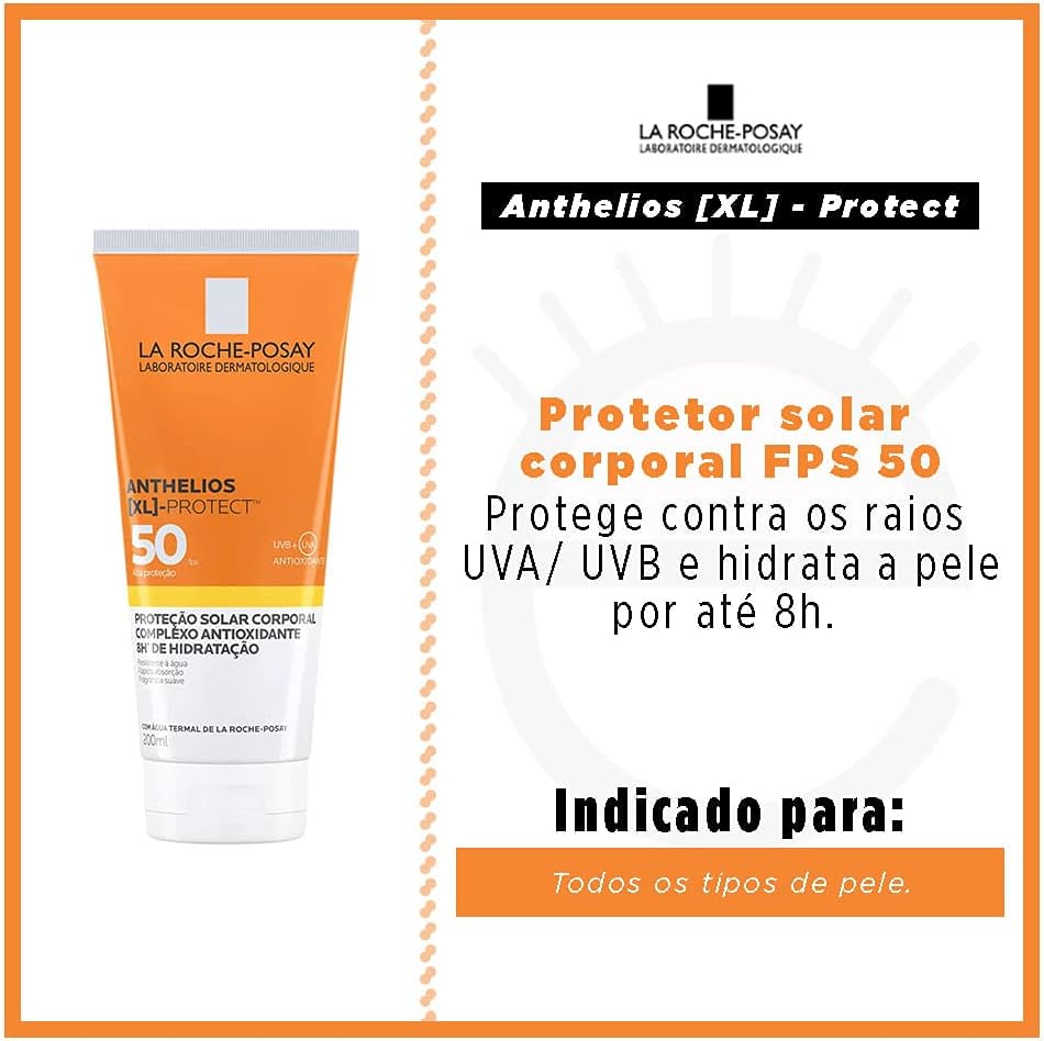 Anthelios XL-Protect Corpo FPS50 200ml, La Roche-Posay - Image 2