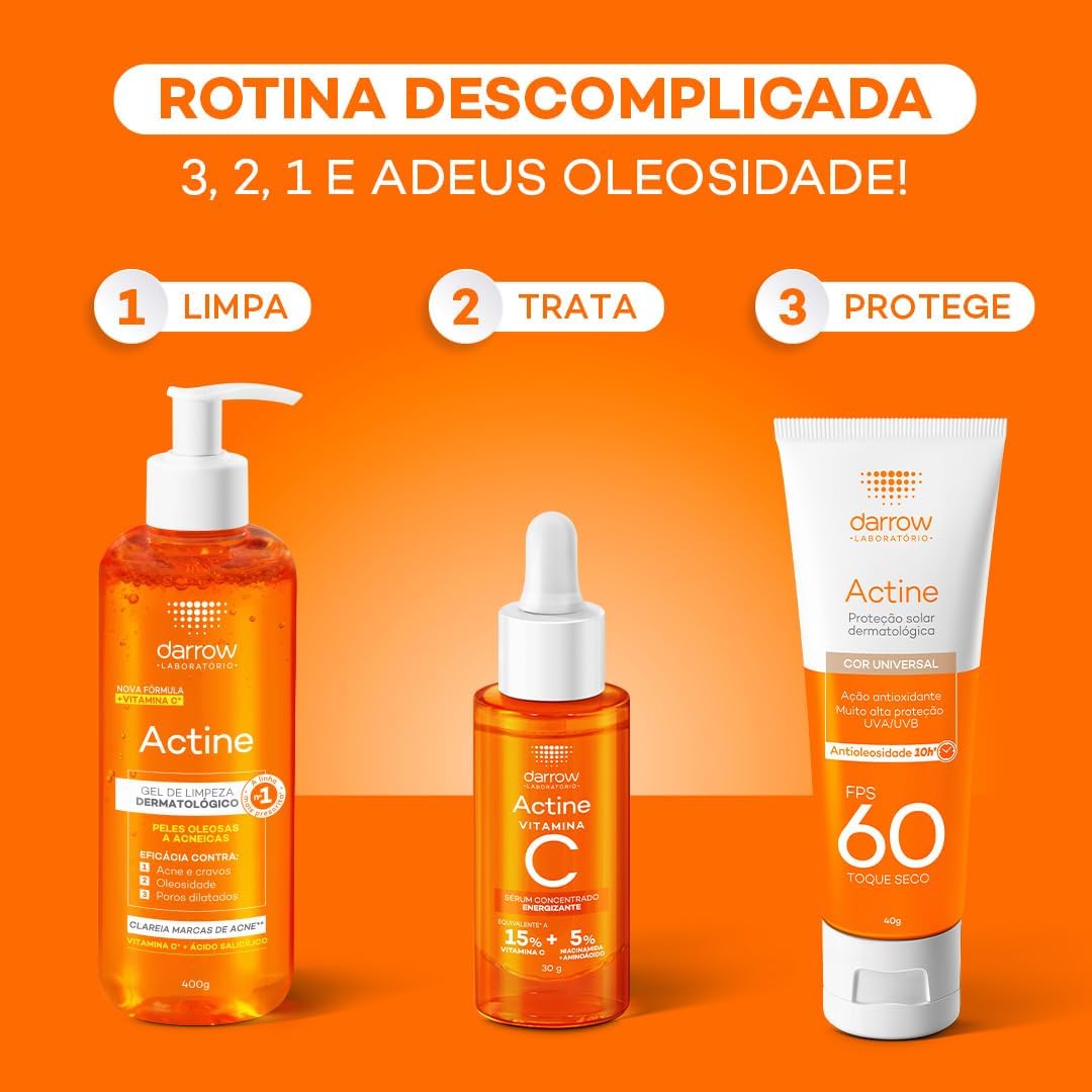 Darrow Actine Protetor Solar Fps 60 Cor Universal 40G - Image 6