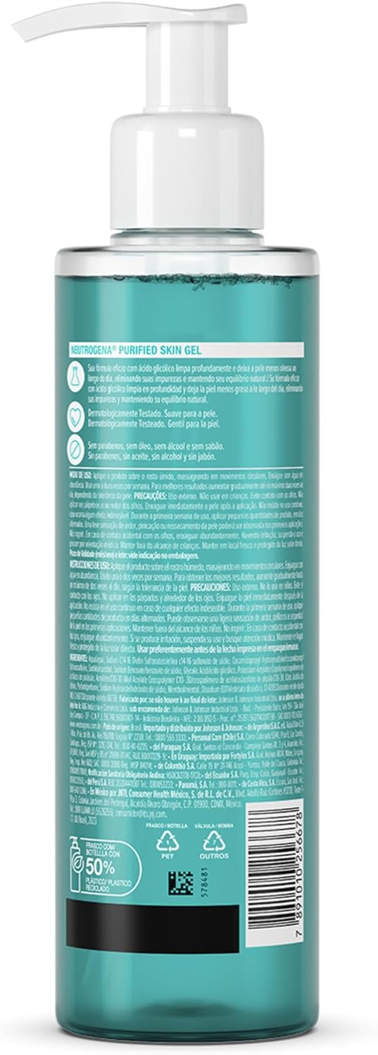 Neutrogena Gel de Limpeza Facial Purified Skin, 300g - Image 3