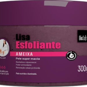 Soft Hair - Esfoliante Corporal Soft Hair Biosoft Lisa 300G Ameixa