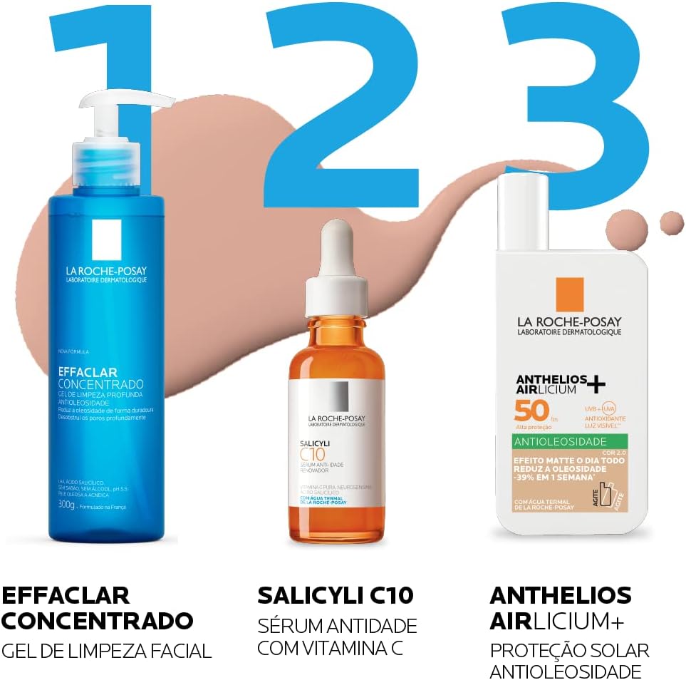 La Roche-Posay, Anthelios Airlicium, Protetor Solar Facial Antioleosidade com cor, 40g - Image 16