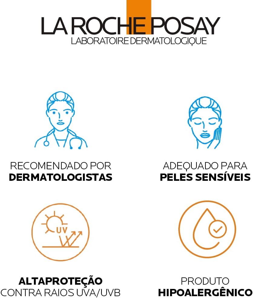 La Roche-Posay Anthelios Airlicium, Protetor Solar Facial Antioleosidade FPS80 40g - Image 9