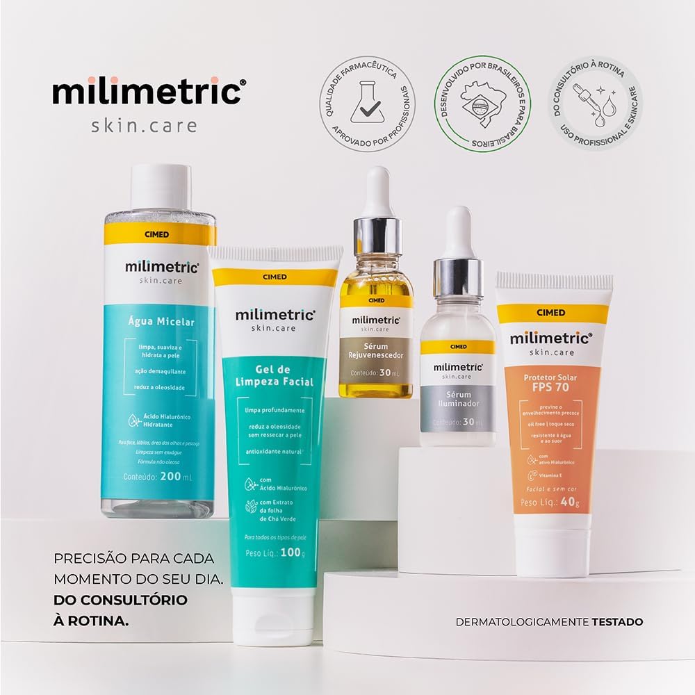 Milimetric Skincare Água Micelar com Ácido Hialurônico 200ml - Image 5