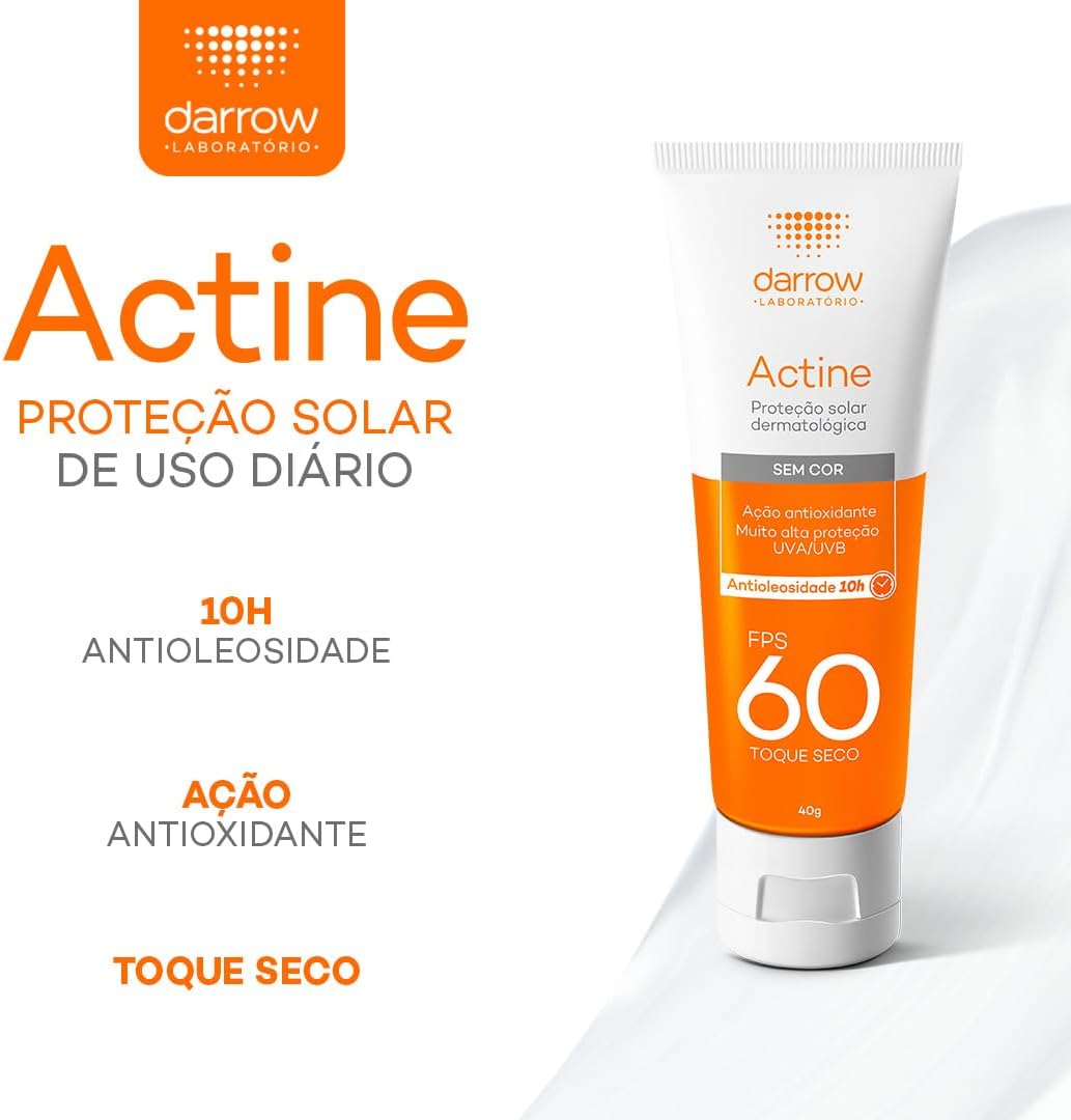 Darrow Actine Protetor Solar Dermatológico FPS 60, 40g - Image 4